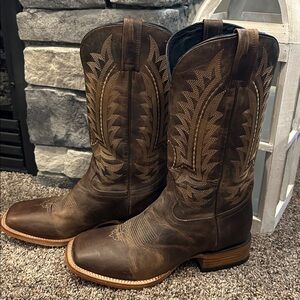 J.B. Dillon Rich Brown Western Boots